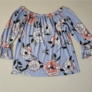 Kristin Nicole Off Shoulder Top